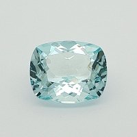15.27 ct Cushion Blue Natural Aquamarine