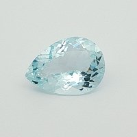 8.70 ct Pear Blue Natural Aquamarine