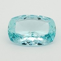 25.44 ct Cushion Blue Natural Aquamarine