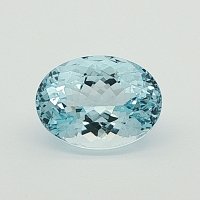 17.87 ct Oval Blue Natural Aquamarine