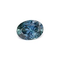 0.99 ct Oval Green Natural Sapphire