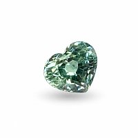 1.43 ct Heart Green Natural Sapphire
