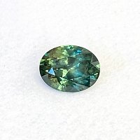 1.82 ct Oval Green Natural Sapphire