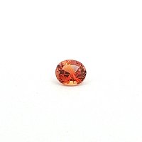 0.47 ct Oval Orange Natural Sapphire