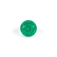1.04 ct Round Green Natural Emerald