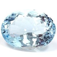 9.79 ct Oval Blue Natural Aquamarine