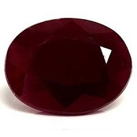 3.37 ct Oval Red Natural Ruby