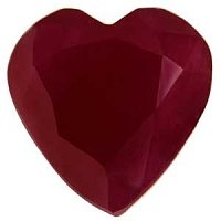 1.84 ct Heart Red Natural Ruby