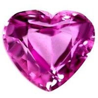 1.10 ct Heart Pink Natural Sapphire