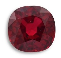 1.26 ct Cushion Red Natural Ruby
