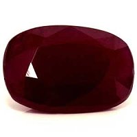 5.03 ct Cushion Red Natural Ruby