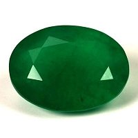 2.71 ct Oval Green Natural Emerald