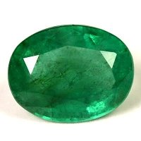 3.23 ct Oval Green Natural Emerald