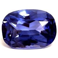 3.08 ct Cushion Blue Natural Sapphire