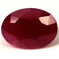 5.60 ct Oval Red Natural Ruby