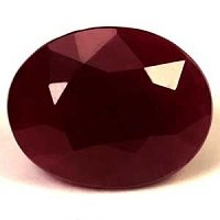 4.47 ct Oval Red Natural Ruby
