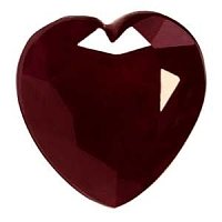 3.12 ct Heart Red Natural Ruby