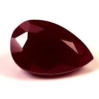 1.65 ct Pear Red Natural Ruby
