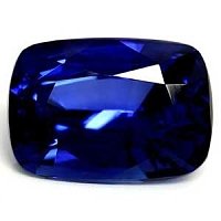 4.05 ct Cushion Blue Natural Sapphire