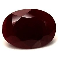 14.71 ct Oval Red Natural Ruby