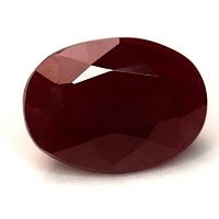 3.93 ct Oval Red Natural Ruby
