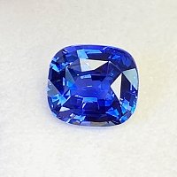 5.50 ct Cushion Blue Natural Sapphire