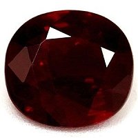 1.06 ct Cushion Red Natural Ruby