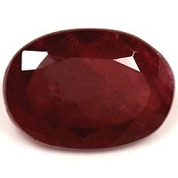 3.67 ct Oval Red Natural Ruby