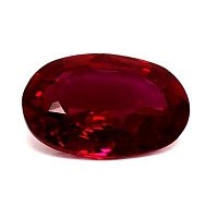 0.48 ct Oval Red Natural Ruby