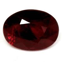 0.82 ct Oval Red Natural Ruby