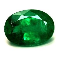2.06 ct Oval Green Natural Emerald