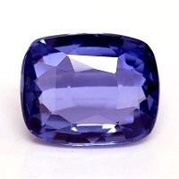 3.36 ct Cushion Blue Natural Sapphire