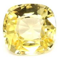 1.36 ct Cushion Yellow Natural Sapphire