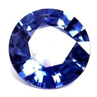 2.96 ct Round Blue Natural Sapphire
