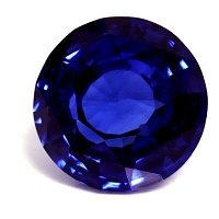 1.57 ct Round Blue Natural Sapphire
