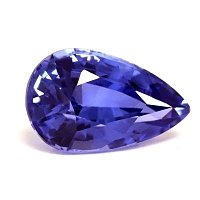 1.03 ct Pear Blue Natural Sapphire