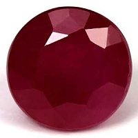 2.11 ct Round Red Natural Ruby