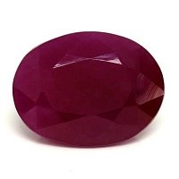2.42 ct Oval Red Natural Ruby