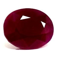 3.56 ct Oval Red Natural Ruby