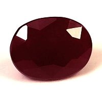 1.06 ct Oval Red Natural Ruby