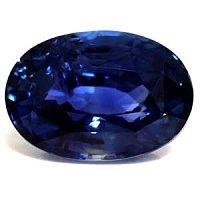 2.04 ct Oval Blue Natural Sapphire