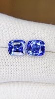 6.64 ct Cushion Blue Natural Sapphire