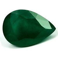 6.40 ct Pear Green Natural Emerald