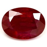 1.10 ct Oval Red Natural Ruby