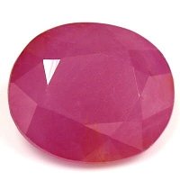 4.28 ct Oval Red Natural Ruby