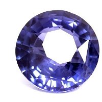 1.64 ct Round Blue Natural Sapphire