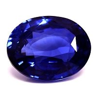 2.04 ct Oval Blue Natural Sapphire