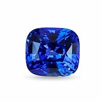 3.58 ct Cushion Blue Natural Sapphire