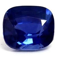 1.34 ct Cushion Blue Natural Sapphire