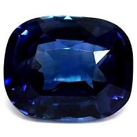 1.08 ct Cushion Blue Natural Sapphire